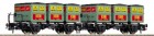 46997 Roco Double car Unit with &quot;Von Haus Zu Haus&quot; Containers